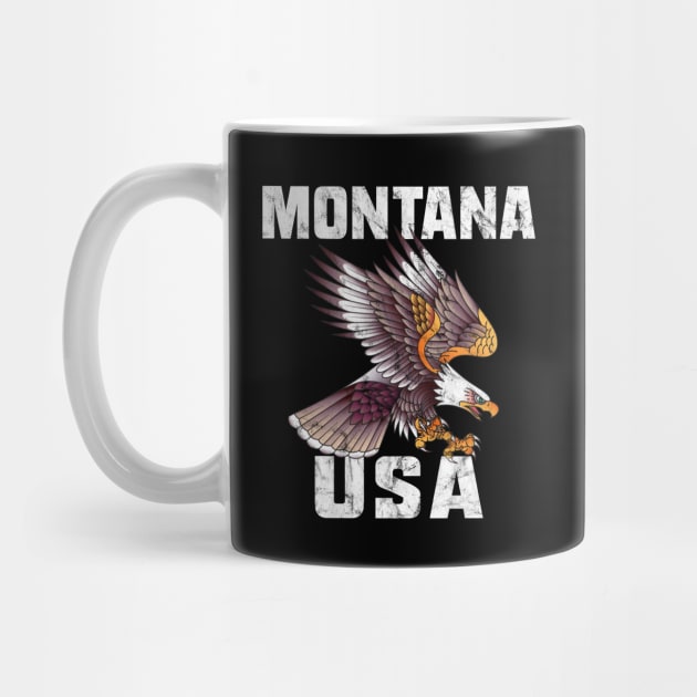 Montana USA Bald Eagle by JKFDesigns